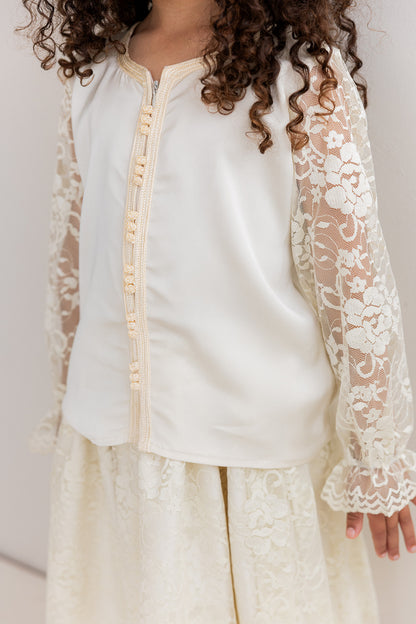 Caftan Ikram vanilla Cream