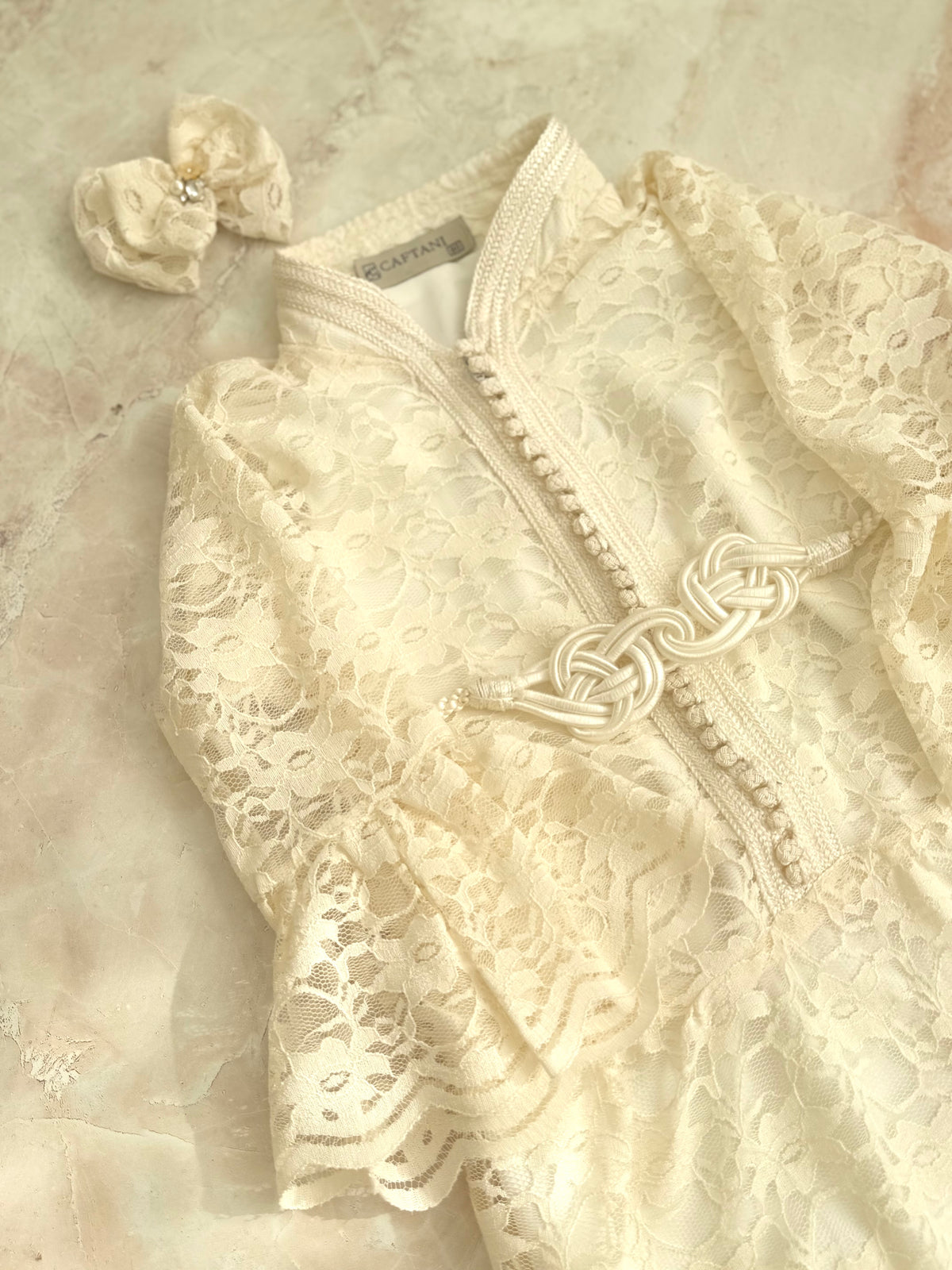 Caftan Sanae soft white