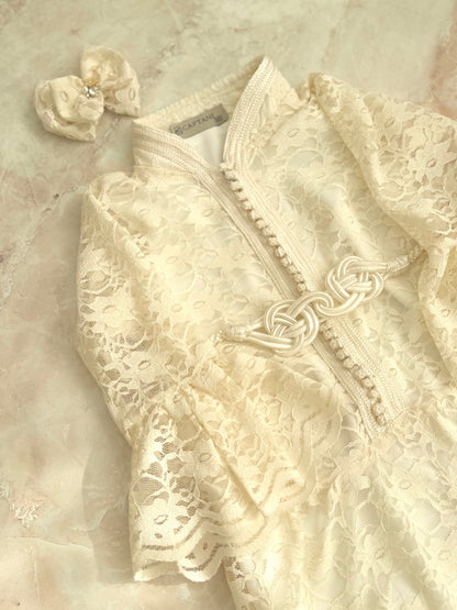 Caftan Sanae soft white