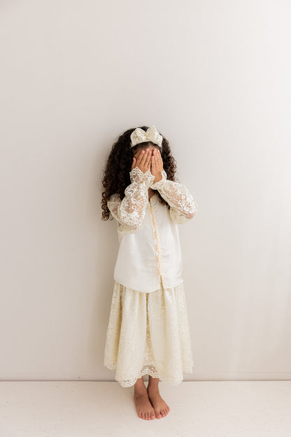 Caftan Ikram vanilla Cream