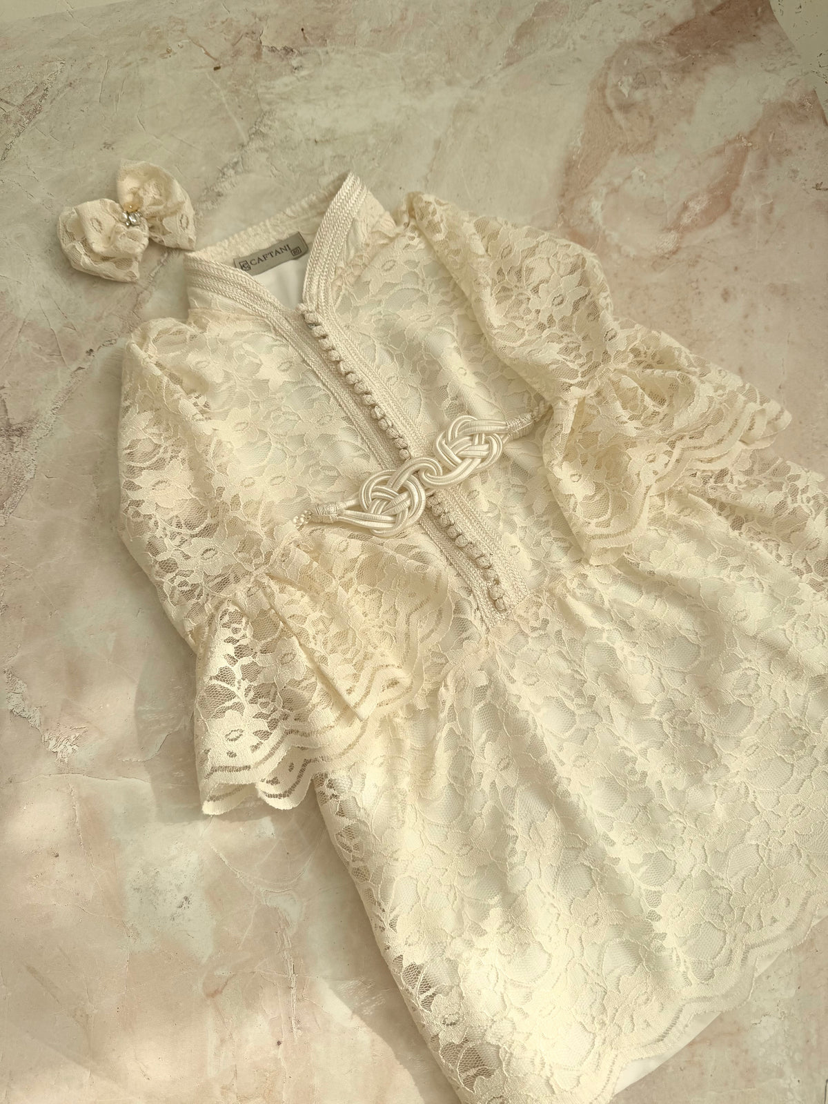 Caftan Sanae soft white