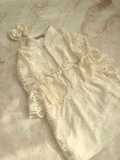 Caftan Sanae soft white