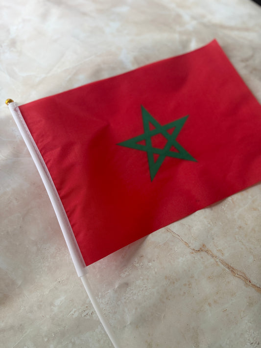 Marokkaans vlag 20 x 30