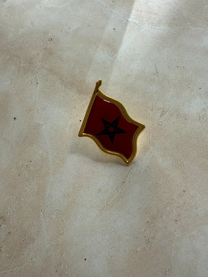 Pin speldjes Marokkaanse vlag